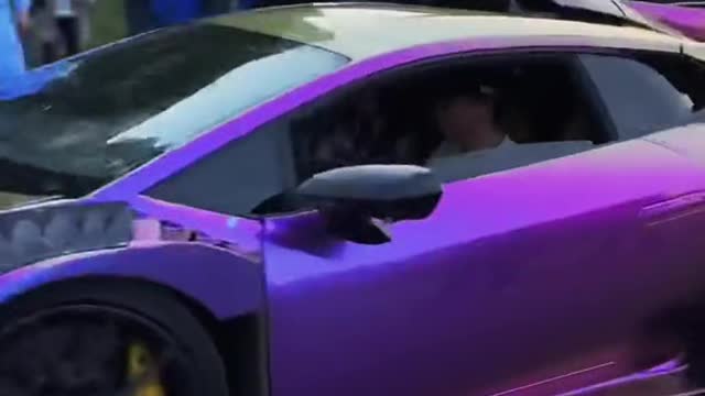 Violet Colour Lamborghini 😍😍😍😍