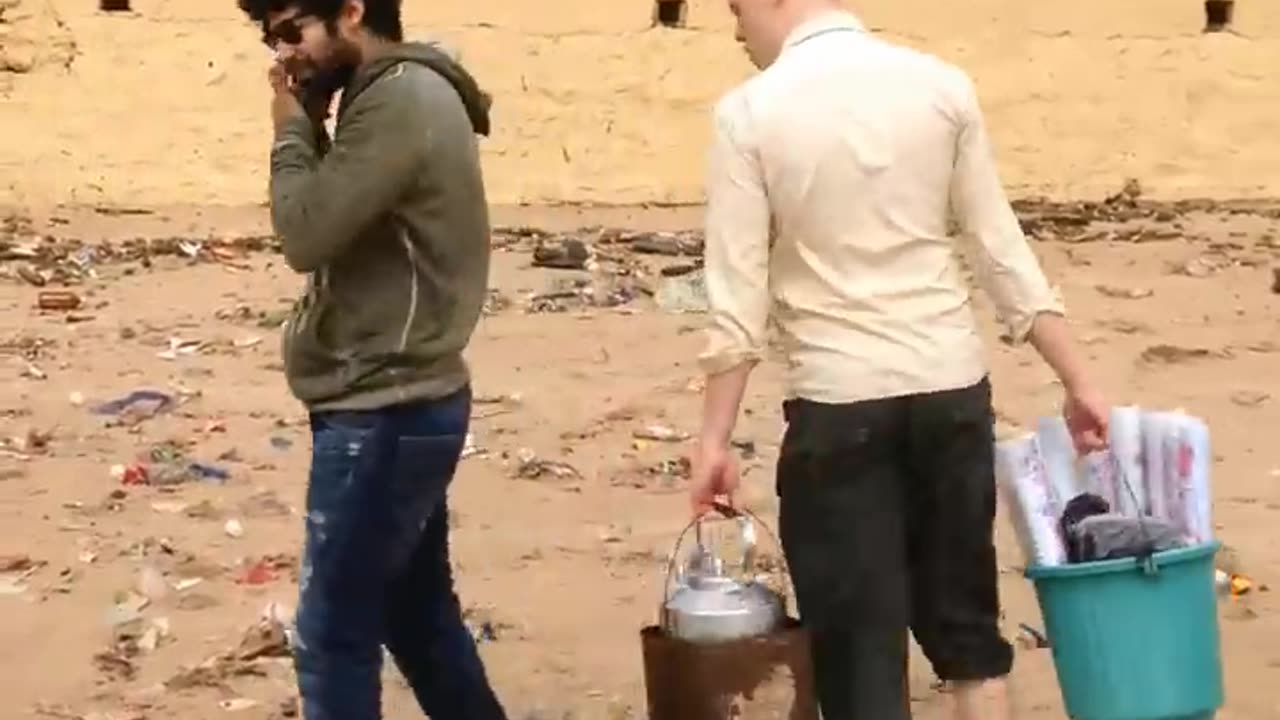 American chai wala in juhu beech