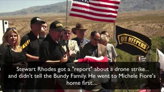 Bundy Family Informed Of Stewart Rhodes DRONE STRIKE "RUMOR"