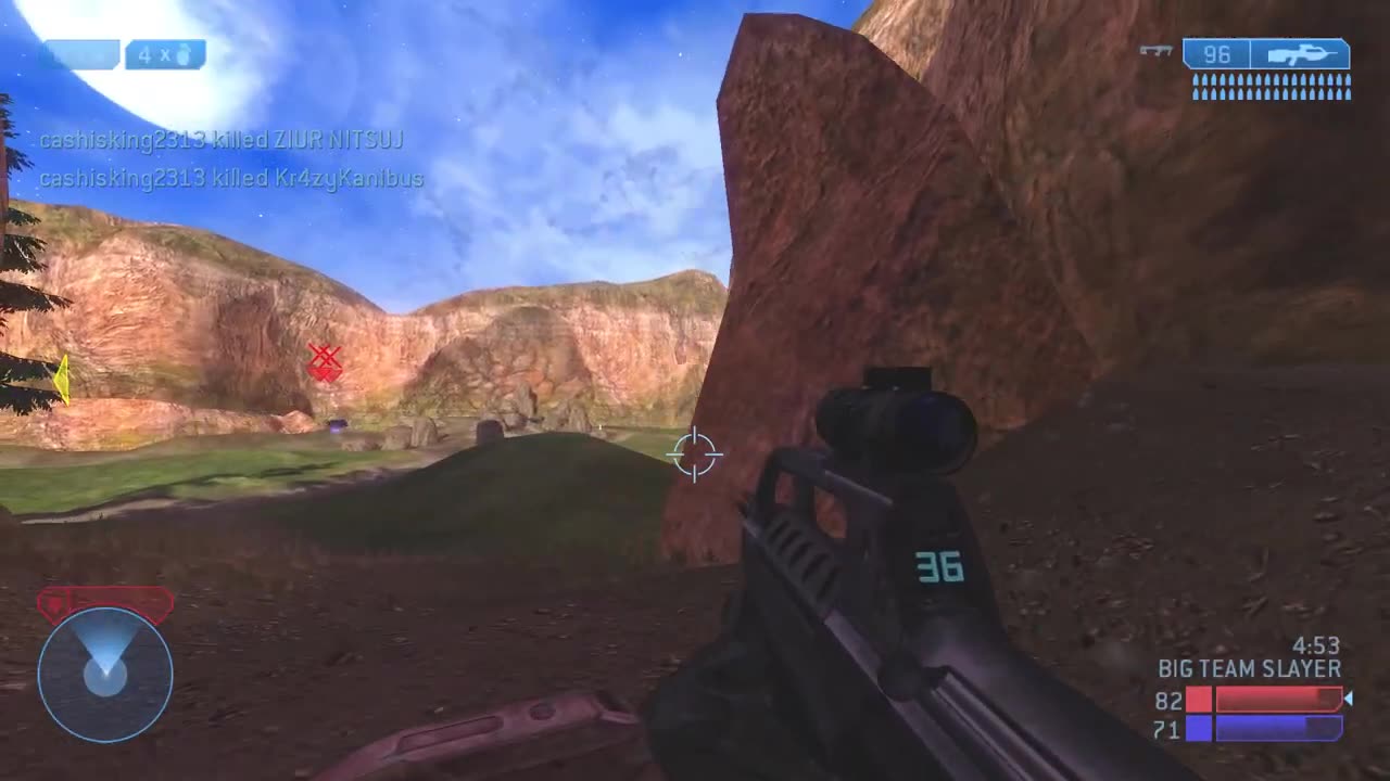 Halo 2 Big Classic Team - Big Team Slayer on Coagulation Multiplayer Gameplay