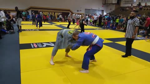 Men's Jiu-Jitsu match