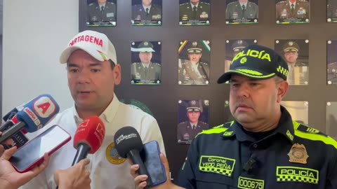 Alcaldía de Cartagena sobre homicidio a bala de inspector de Policía