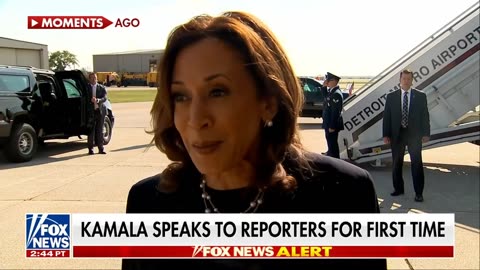 Kamala Harris: I'm glad Trump finally agreed to a debate