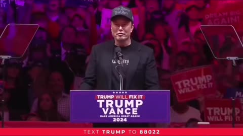Elon Musk: “Your Money is Being Wasted!” at Trump Rally