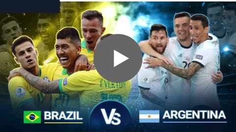 🔴Live | Argentina vs Brazil FIFA World Cup 2026 Qualifiers Live Stream