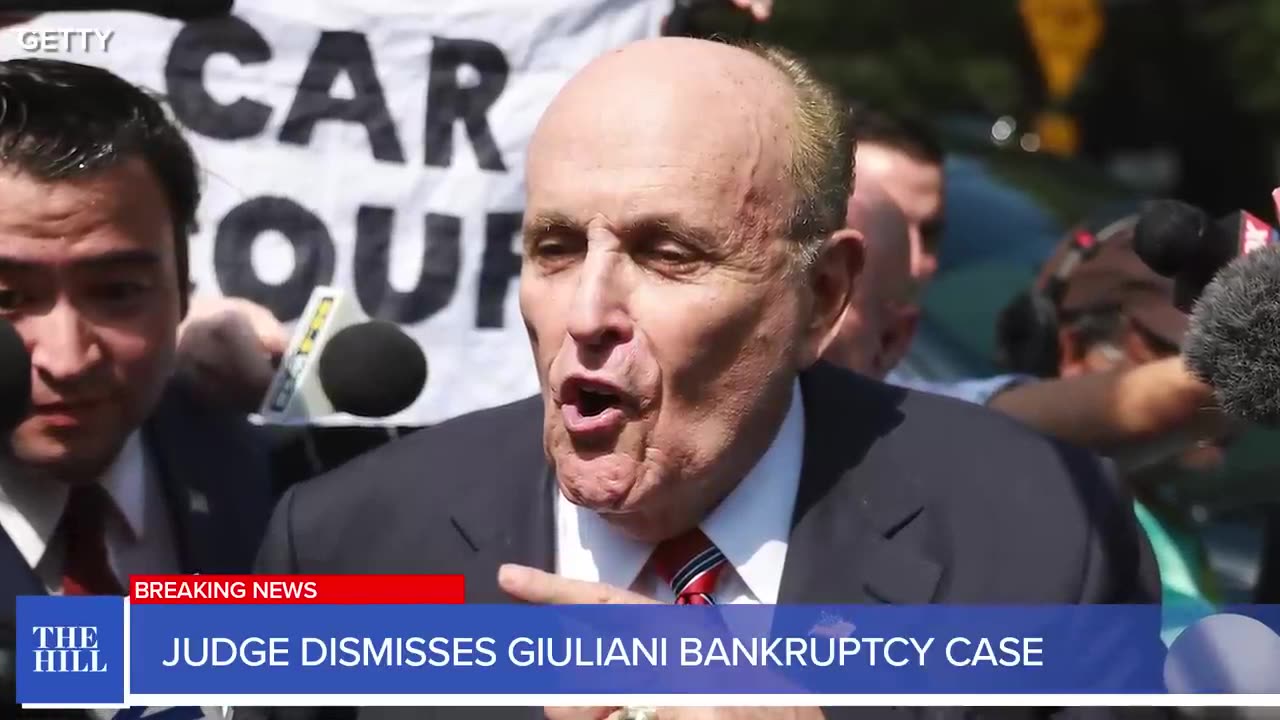 Judge TOSSES Giuliani's Bankruptcy Case, 2 Election Workers Can Start Collecting $148 Mil Judgment