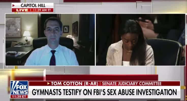 Tom Cotton on 6 YEARS OF ABUSE Gymnasts testify on FBI's sex abuse investigation Larry Nassar