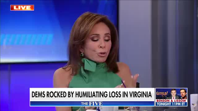 Judge Jeanine: America is back humiliating loss in Virginia and across the country