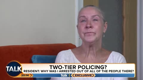 This lady was arrested for saying 16 years of immigration had ruined the area