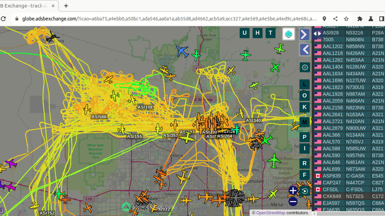 N53339 Bird NaziPac Transpac Skywest gang war over Morristown Continues - Feb 4th