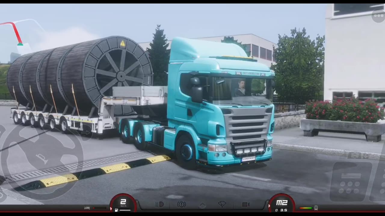 ( Truckers of Europe 3) Stuttgart to Frankfurt With Scania R500 Pulling 44 Tons