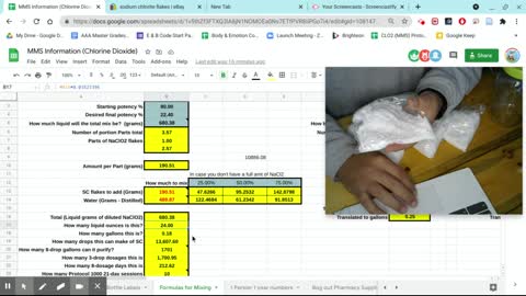 IK. MMS QUICK-VIDS: How $100 buys you over 25 years worth of Chlorine Dioxide