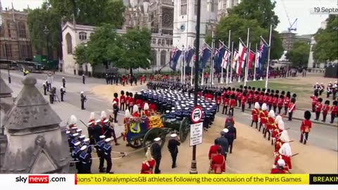 King Charles attends church on second anniversary of late Queen's death and his
