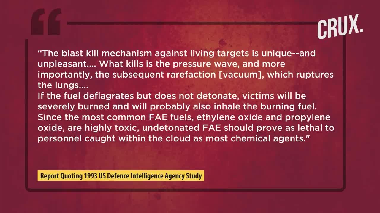 Ukraine-Russia War: Kyiv Claims Putin Using Vacuum Bombs l Why The Thermobaric Weapons Are Deadly9