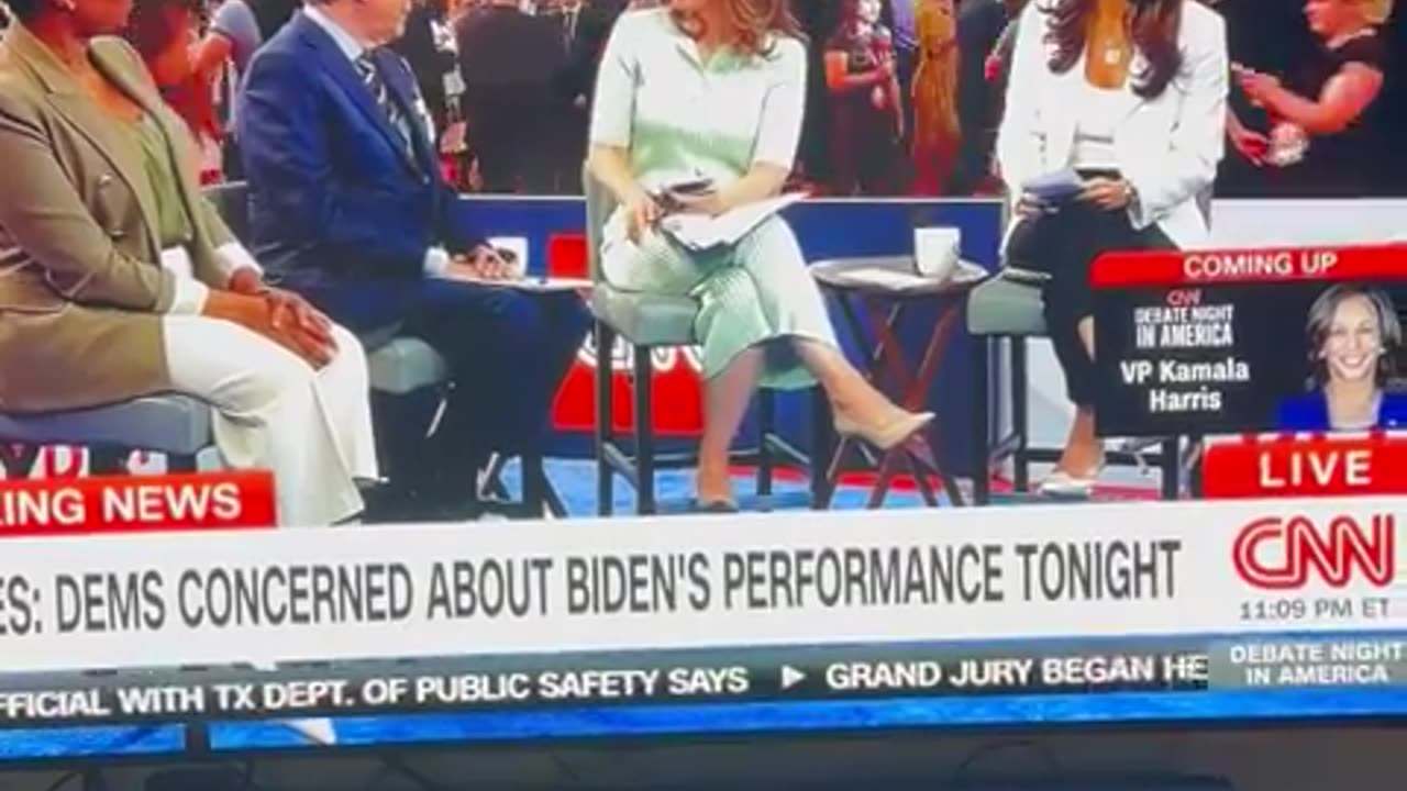 CNN’s Erin Burnett just accidentally admit that CNN fed the debate questions to Biden ahead of time: