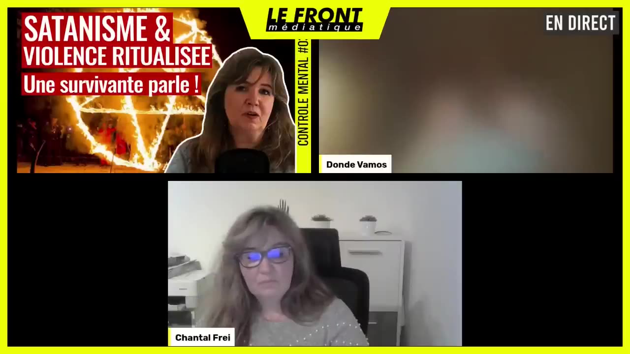 Satanisme et violence ritualisée: une survivante parle - 🗣 Chantal FREI 23 mai 2024