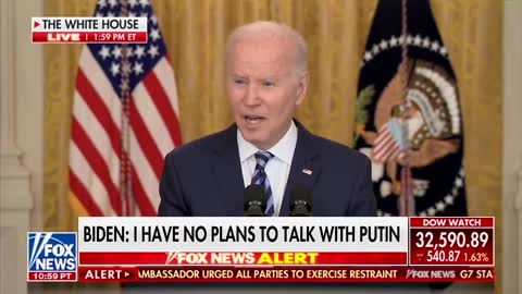 Biden Says No One Expected The Sanctions Against Russia To Do Anything