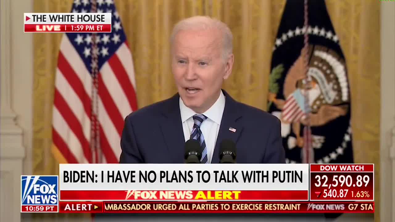 Biden Says No One Expected The Sanctions Against Russia To Do Anything