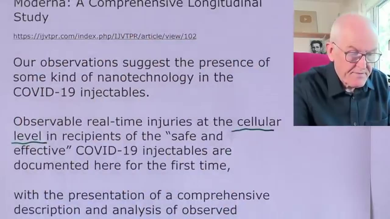 Dr. John Campbell - Good morning (Nano structures spontaneously self-assembling in the body