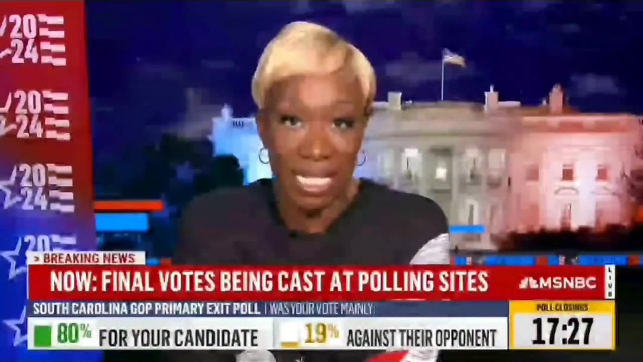 Joy Reid Doesn't Seem To Realize Biden is White