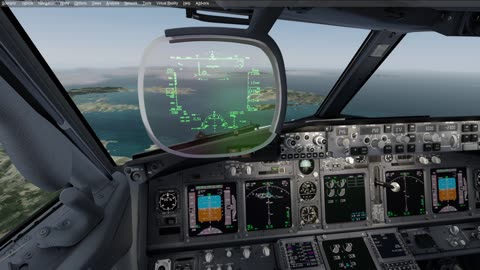 Stuttgart EDDS - Rhodes LGRP Approach Landing 737 Condor P3D IVAO