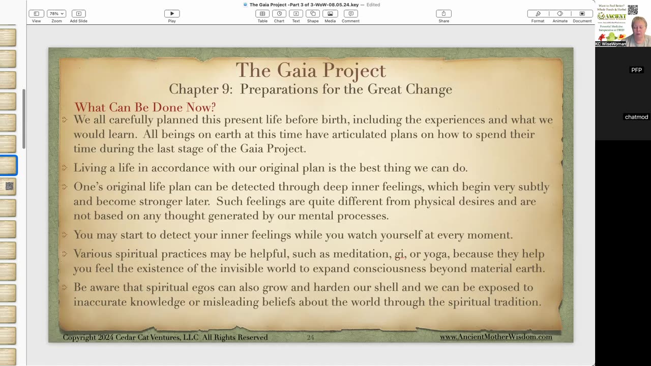 Weeds of Wisdom - The Gaia Project - Part 3of3-09.09.24