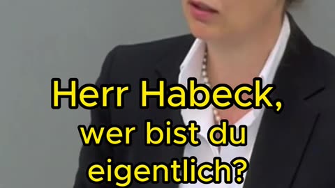 Herr Habeck- wer bist du eigentlich@Alice Weidel 🙈🐑🐑🐑 COV ID1984