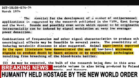 Military document reveals how deadly 5G really is 💀