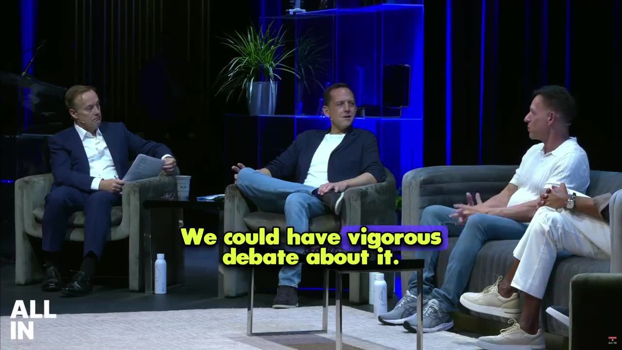 Peter Thiel says if the 2024 election is close, Kamala Harris will cheat to STEAL it.