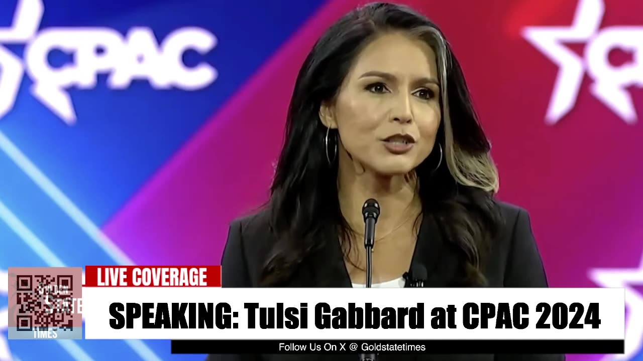 Tulsi Gabbard EXPLOSIVE Speech at CPAC!