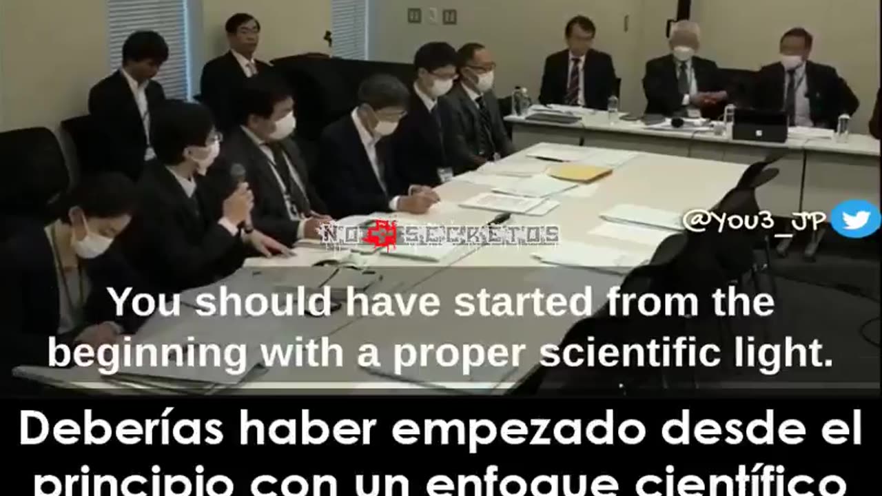 Reprimenda del Dr. Masanori Fukushima al Ministerio de Salud de Japón