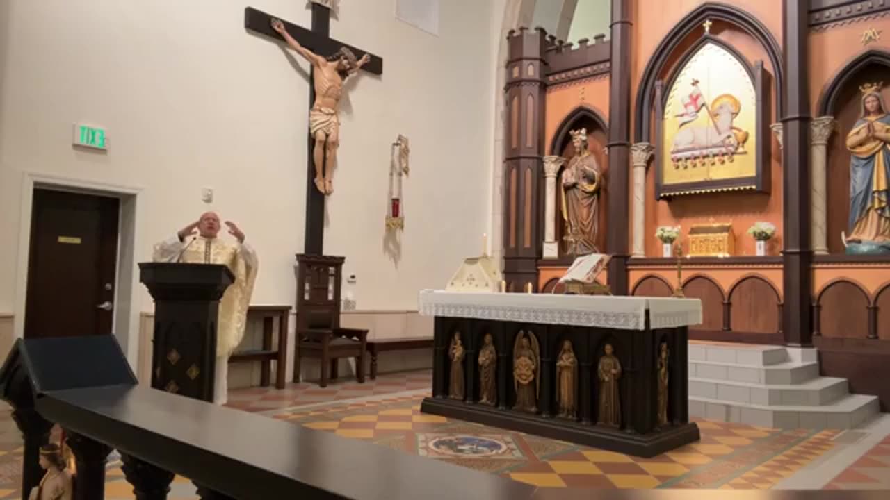 Adoration before Mass. conversion of St Paul - Thu, Jan. 25 2024