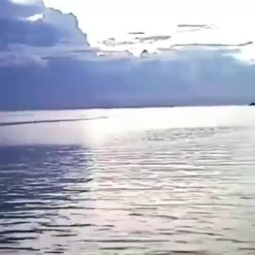 Giant spaceship in the sky