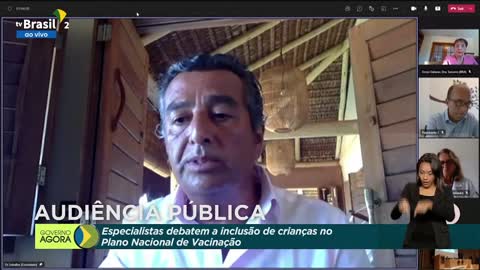 Dr. Roberto Zeballos discursa na Audiência Pública do Ministério da Saúde