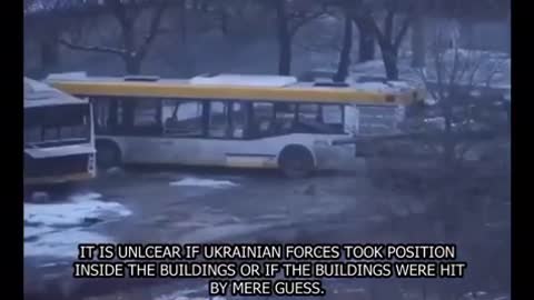 Russian tanks allegedly fire at residential buildings