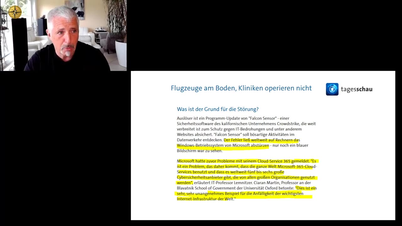 Dirk Müller: Totale Abhängigkeit! IT–Chaos zeigt Notwendigkeit von dezentralen Strukturen