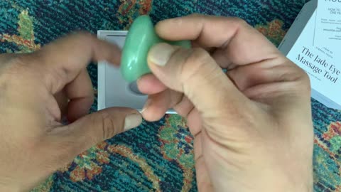 Eye Massage tool - Jade Stone