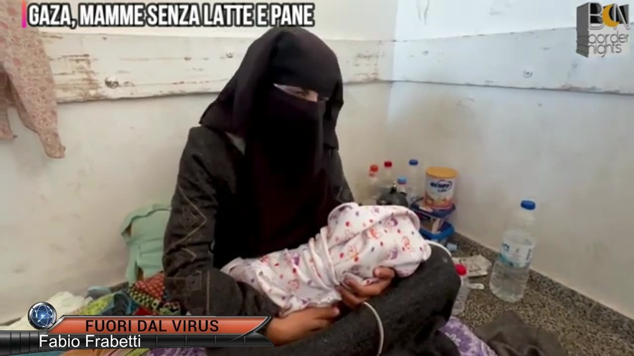 UNA MAMMA DI GAZA: LA SITUAZIONE E' GRAVISSIMA. Fuori dal Virus n.821.SP