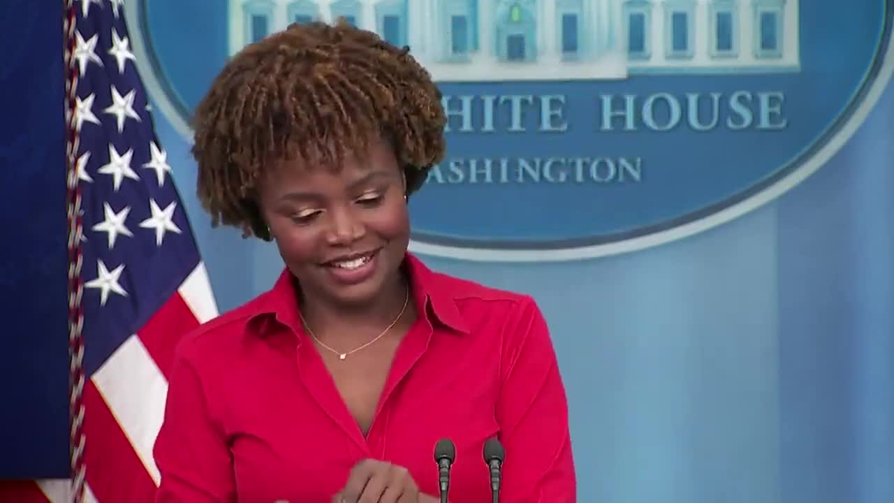 New Press Sec Caught a Case of the Kamala Cackles