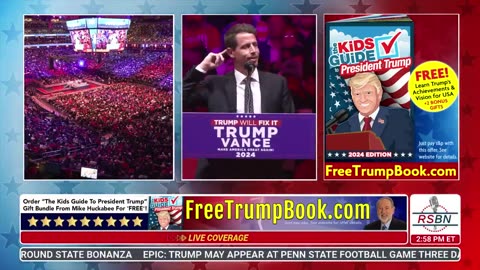 Comedian Tony Hinchcliffe Delivers Opening Monologue At Trump's MSG Rally