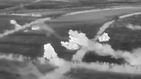 🚀🇺🇦 Ukraine Russia War | Ukrainian Artillery Barrage Seen Through Thermal Imager | RCF
