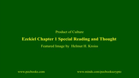 Ezekiel Chapter 1 SPECIAL Reading History