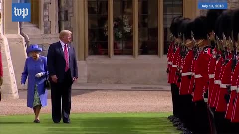 Trumps most awkward moment