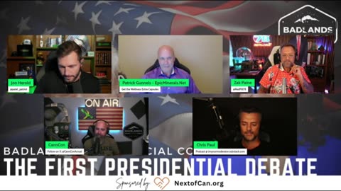 Badlands Media Presidential Debate Pre-Show