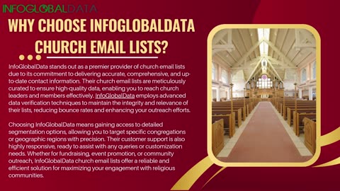 Church Mailing Lists - Reach & Start Marketing to Churches Across the USA