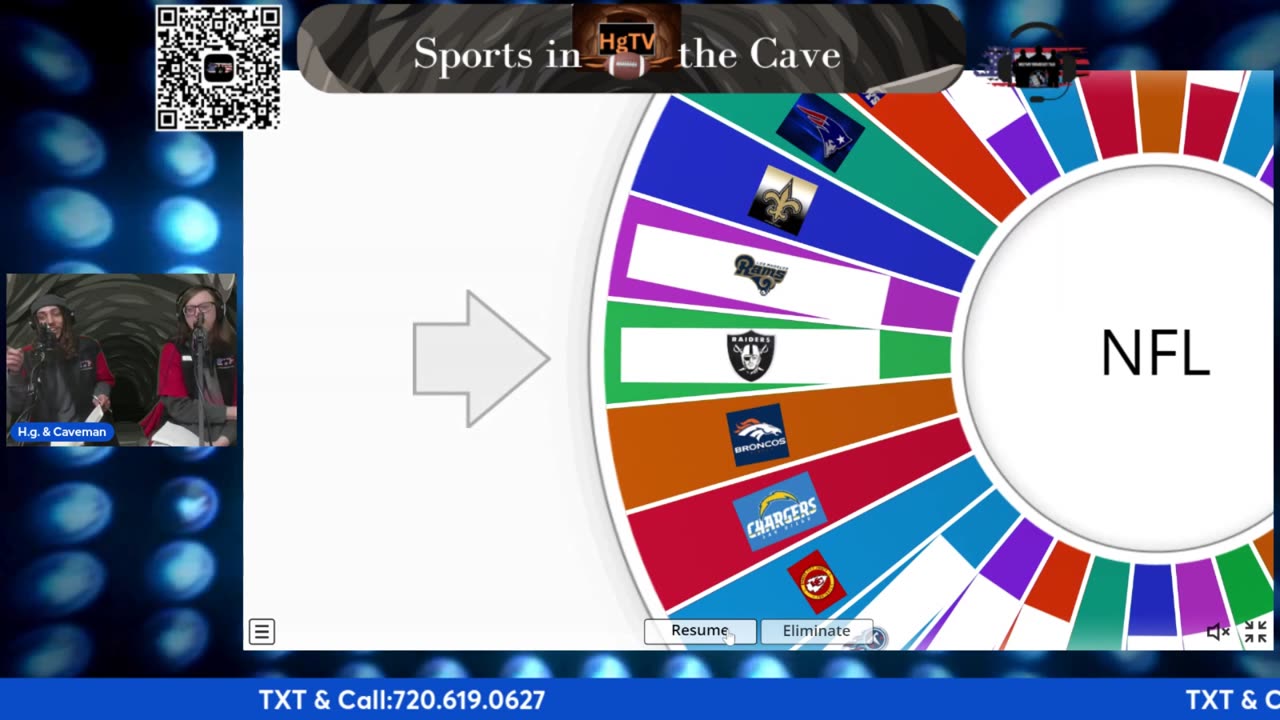 H.g.TV Sports in the CAVE