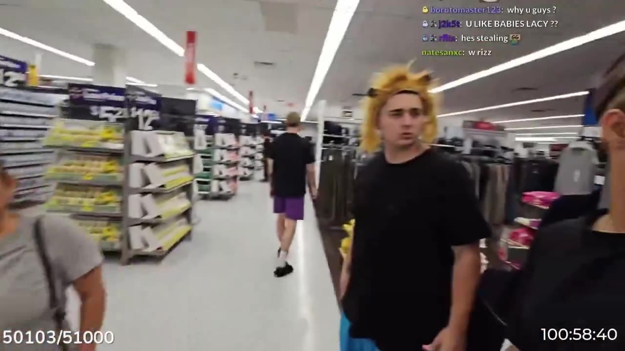 Two random people in Walmart just shoved themselves straight into StableRonaldo and Lacy