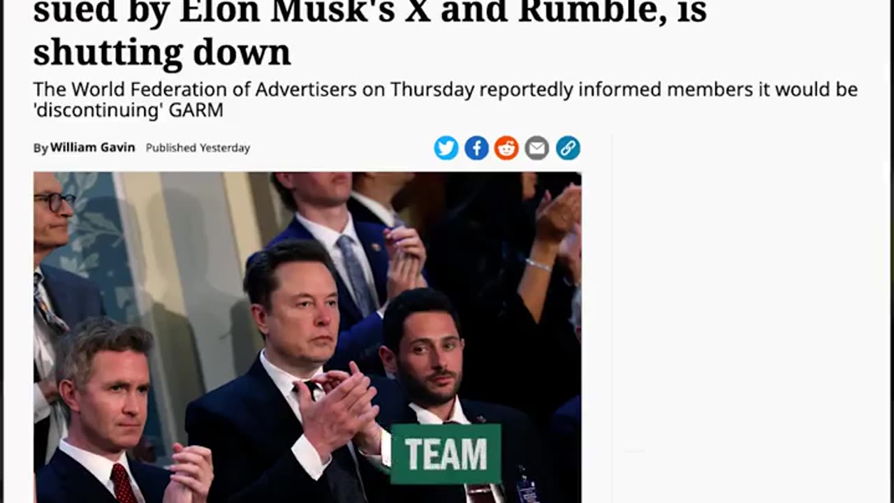 RFK Jr: "Yesterday the European Union told Elon Musk that they were going to sanction him"