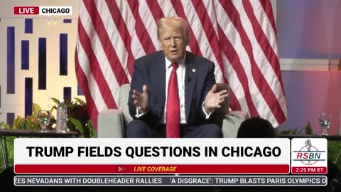 Trump at Association of Black Journalists Convention