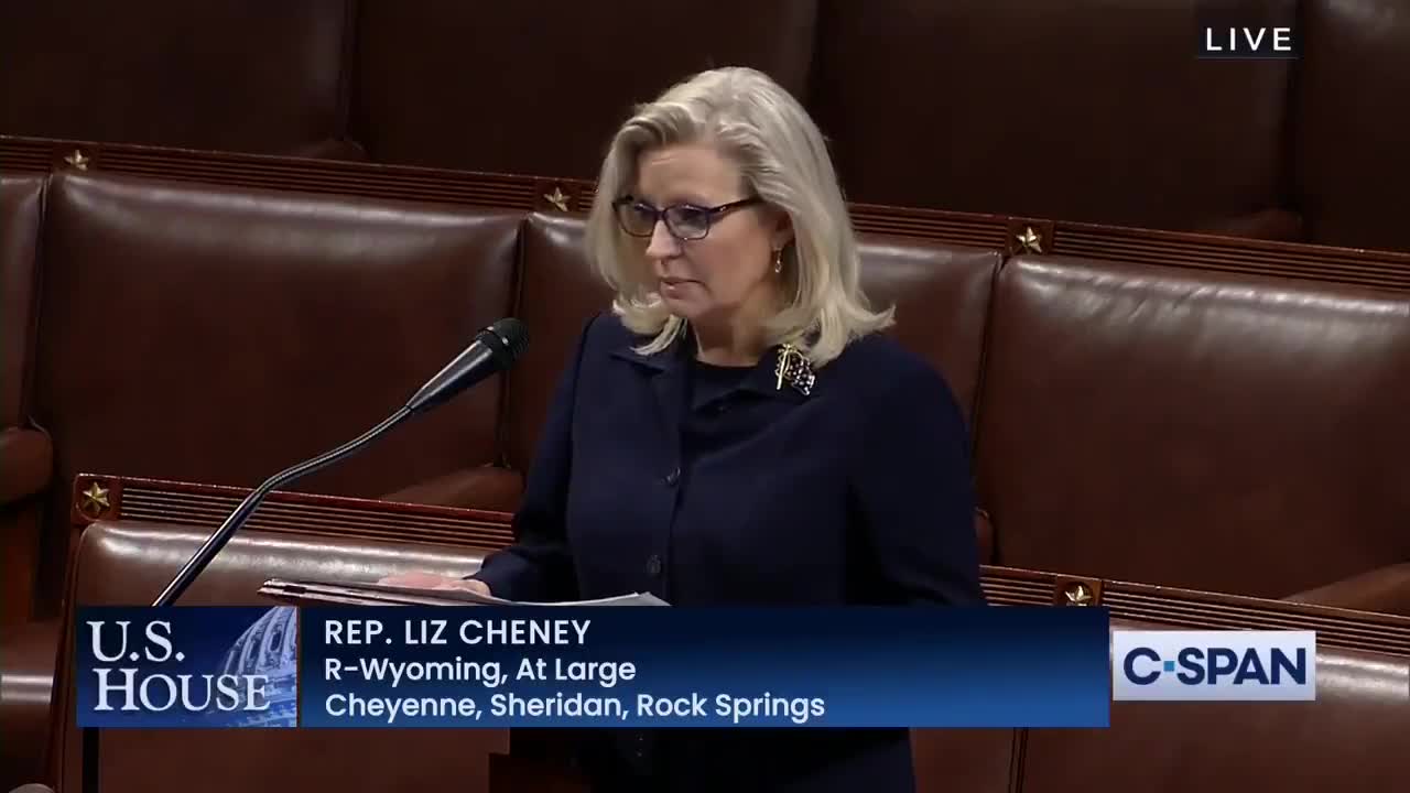 Rep. Liz Cheney: Freedom only survives if we protect it. The election was not stolen